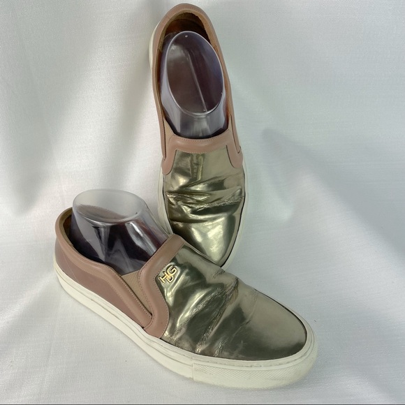 gold givenchy shoes